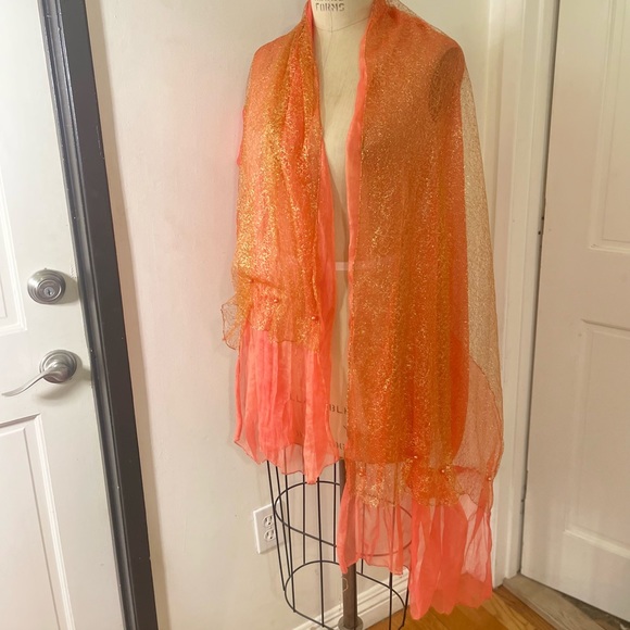 Muslim Islamic Women 2 Layered Mesh Scarf Long HeadWrap Arab Hijab Turban Shawls - Picture 14 of 16